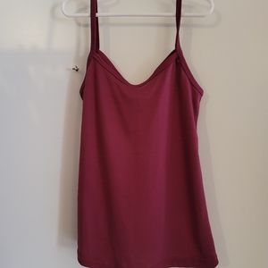Burgundy Tank Top